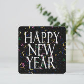 Invitation Sparkling New Years (Debout devant)