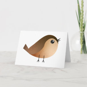 Invitation Sparrow Bird Cartoon 