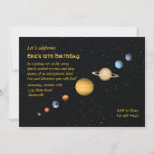 Invitation spatiale (Devant)