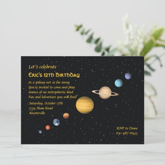 Invitation spatiale (Debout devant)