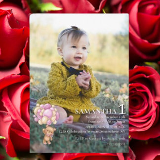 Invitation  Special 1st Birthday Celebration