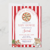 Invitation Special Delivery Italian Baby Shower  (Devant)