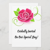 Invitation spéciale (Devant / Derrière)