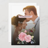 Invitation spéciale à célébrer l'amour et le dévou (Devant / Derrière)