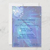 Invitation spéciale à la fête de la fête (Dos)