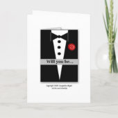 Invitation spéciale BEST BUD avec bordure à damier (Dos)