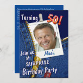 Invitation spéciale Big Bird (Devant / Derrière)