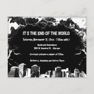 Invitation Spéciale Du Doomsday Party