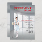 Invitation spéciale du parti de retraite des infir (Devant / Derrière)