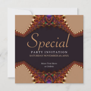 Invitation spéciale EarthTribe pour une occasion s