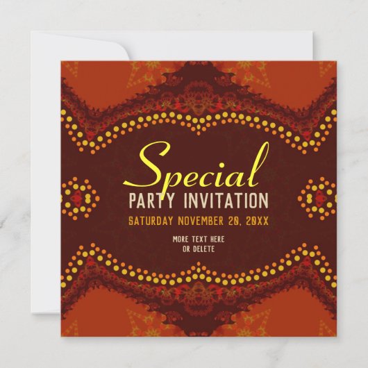 Invitation spéciale EarthTribe v2 (Devant)