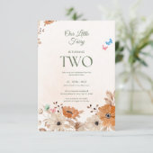 Invitation spéciale pour le 2e anniversaire avec a (Debout devant)