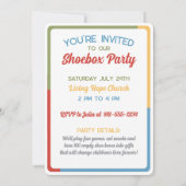 Invitation spéciale pour une fête de boîtes à chau (Dos)