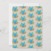 Invitation Specké Oeuf de Pâques Gold Dîner de nid Brunch Fam (Dos)