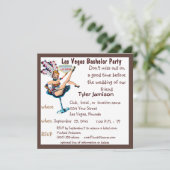 Invitation Spectacle de danseuse pour enterrement de vie de g (Debout devant)