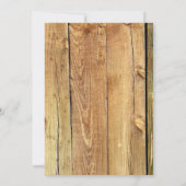 Invitation Spectacle de fumée dans la Fête des mariées photo  (Dos)