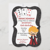 Invitation Spectacle de magie (Devant)