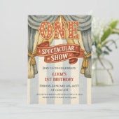 Invitation Spectacle Exceptionnel du Cirque Vintage pour Garç (Debout devant)