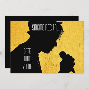 Invitation Spectacle vocal rétro en chant