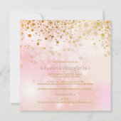 Invitation Spectacles d'or/soirées d'hiver (Dos)