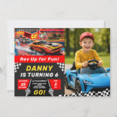 Invitation Speed Party Rechercher les amateurs de voiture (Devant)