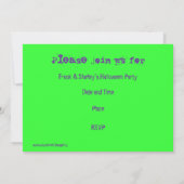 Invitation Spellbound violet 'You are Invited' (Dos)