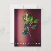 Invitation Spices Chef italien Dîner Durabilité Vert (Devant)