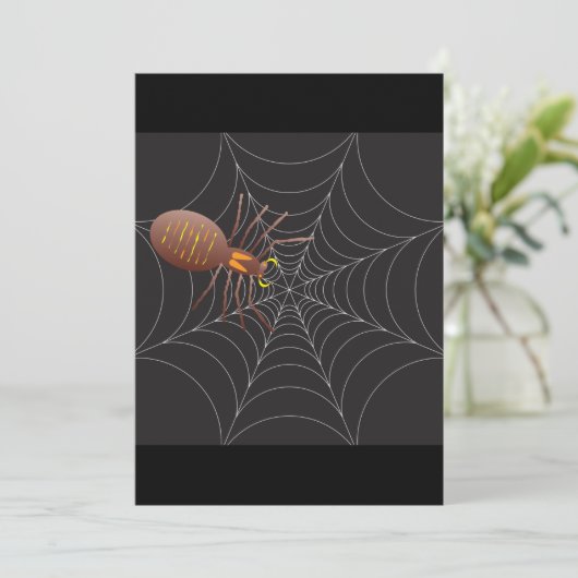 Invitation Spider Et Spider Web (Debout devant)