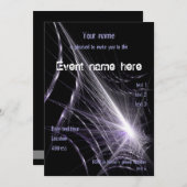 Invitation Spider Web (Devant / Derrière)