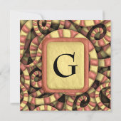 Invitation Spirales serrées (Dos)