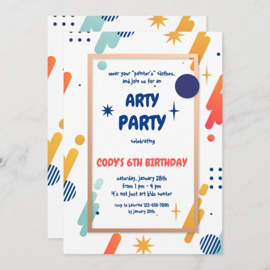 Invitation Spirite (Devant / Derrière)