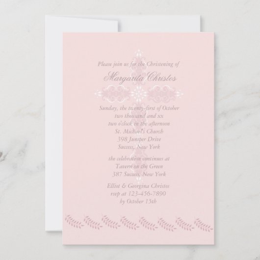 Invitation spirituelle d'impression (Devant)