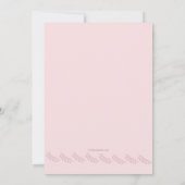 Invitation spirituelle d'impression (Dos)