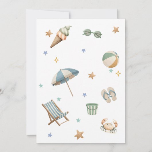 Invitation Splash Into Three Pool Party Summer 3rd Birthday (Dos)