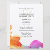 Invitation Splash of Watercolor (Dos)