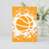 Invitation splatz de basket-ball (Debout devant)