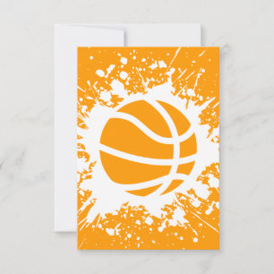 Invitation splatz de basket-ball