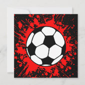 Invitation splatz de football (Devant)