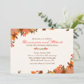 Invitation Splendeur d'automne (Debout devant)