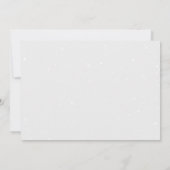 Invitation Splendeur de Noël | Fête de fin d'année (Dos)