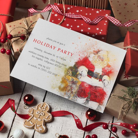 Invitation Splendeur de Noël | Fête de fin d'année