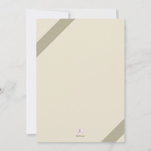 Invitation splendide d'arc (Dos)