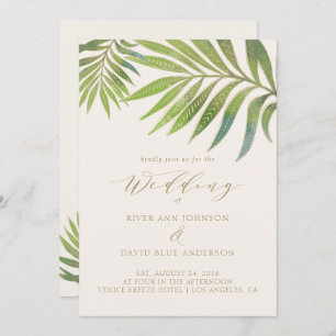 Invitation Splendide Mariage été