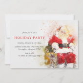 Invitation Splendor de Noël | Fête de vacances (Devant)