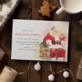 Invitation Splendor de Noël | Fête de vacances