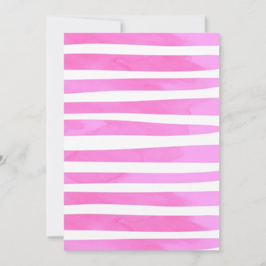 Invitation Splish Splash Anniversaire Basse Fête de piscine p (Dos)