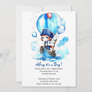Invitation Splish Splash Joy : Thème Nautique Baby shower gar
