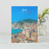 Invitation Split, Croatie - Ville côtière (Debout devant)