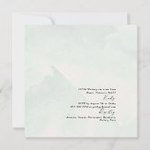 Invitation Spoiling our Bride-to-be Photo Carré nuptiale (Dos)