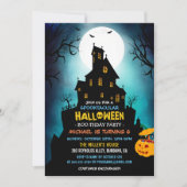 Invitation SPOOKTACULAR Costume Enfants Halloween fête d'anni (Devant)
